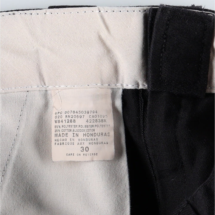 Dickies Work Shorts, Half Pants, Men's, W30 equivalent polyester black type Vintage Second Hand