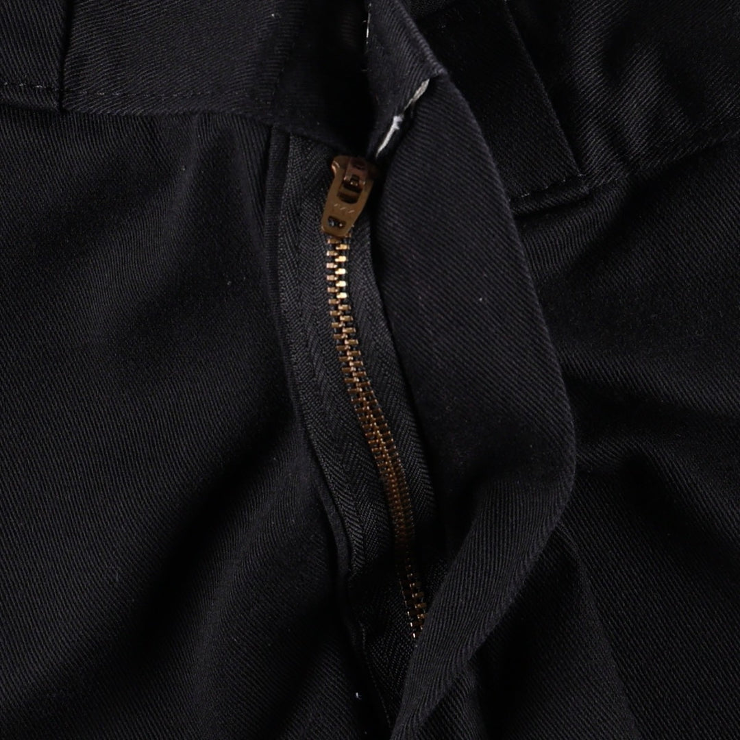 Dickies Work Shorts, Half Pants, Men's, W30 equivalent polyester black type Vintage Second Hand