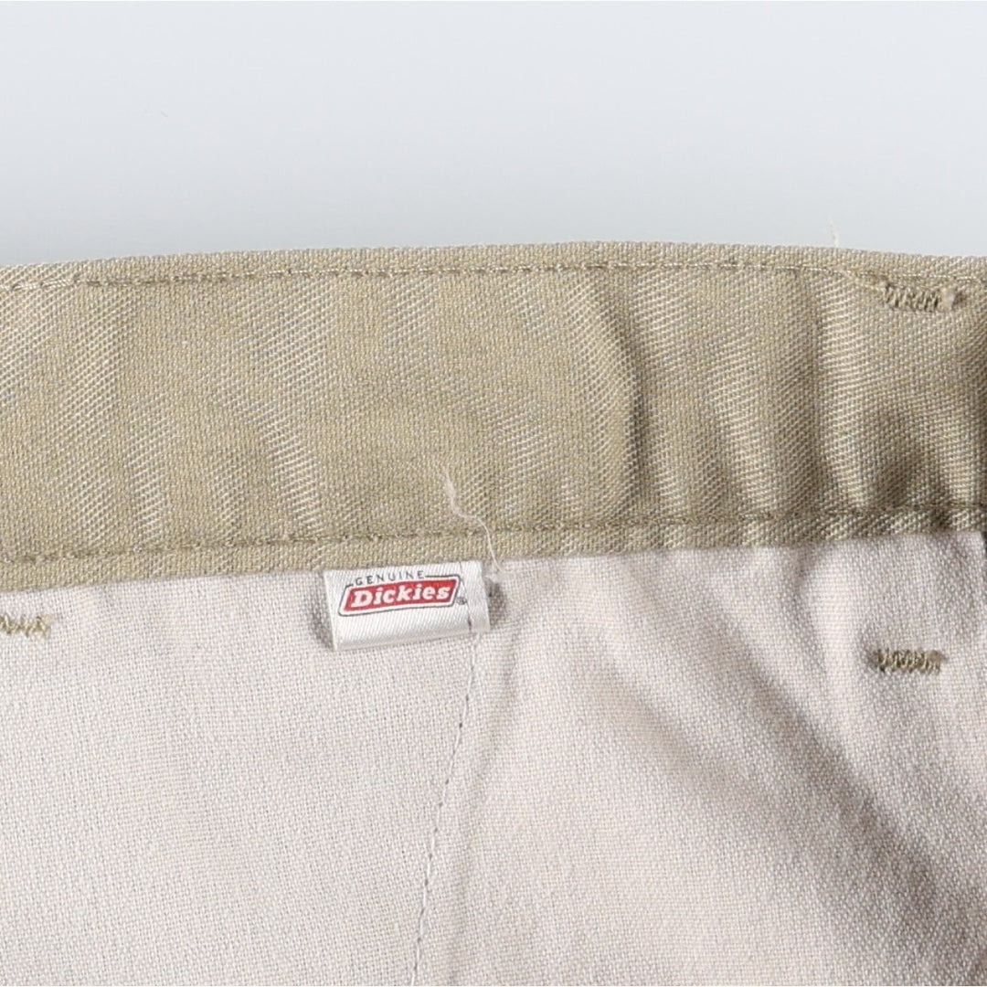 Dickies Work Shorts, Half Pants, Men's, W33 equivalent unclear Beige type Vintage Second Hand