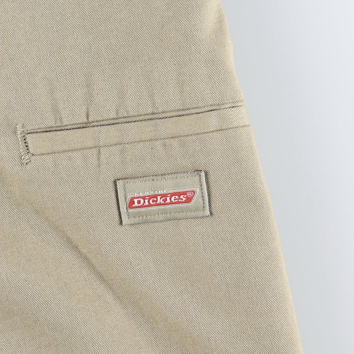 Dickies Work Shorts, Half Pants, Men's, W33 equivalent unclear Beige type Vintage Second Hand