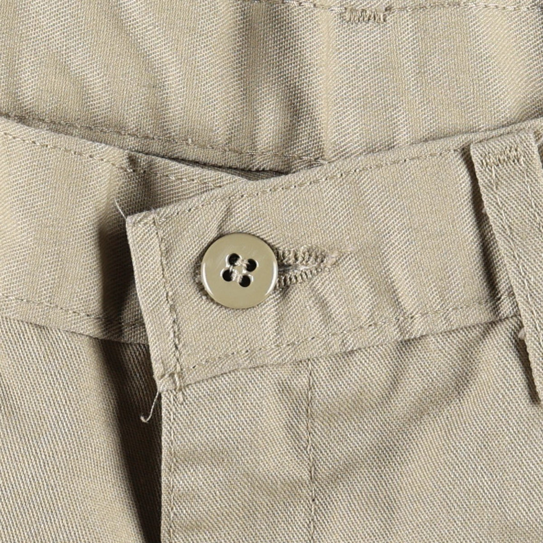 Dickies Work Shorts, Half Pants, Men's, W33 equivalent unclear Beige type Vintage Second Hand
