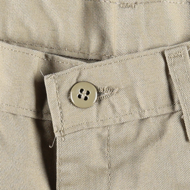 Dickies Work Shorts, Half Pants, Men's, W33 equivalent unclear Beige type Vintage Second Hand