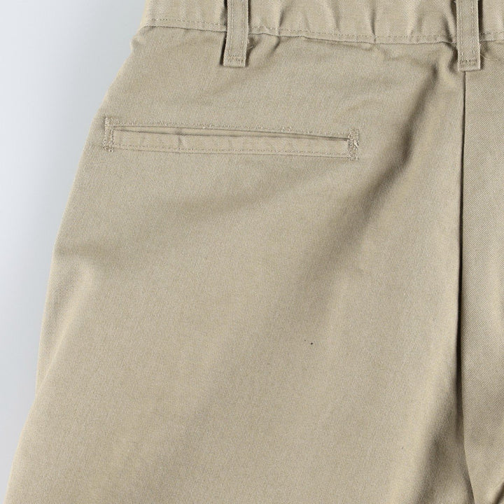 Dickies Work Shorts, Half Pants, Men's, W33 equivalent unclear Beige type Vintage Second Hand