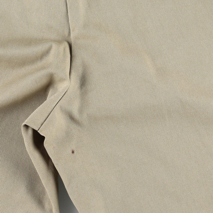 Dickies Work Shorts, Half Pants, Men's, W36 equivalent polyester Beige type Vintage Second Hand