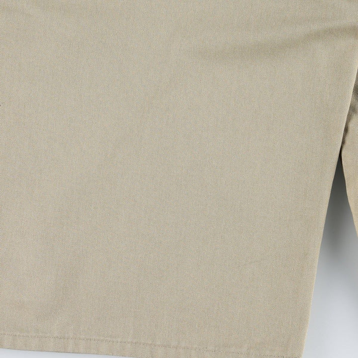 Dickies Work Shorts, Half Pants, Men's, W36 equivalent polyester Beige type Vintage Second Hand