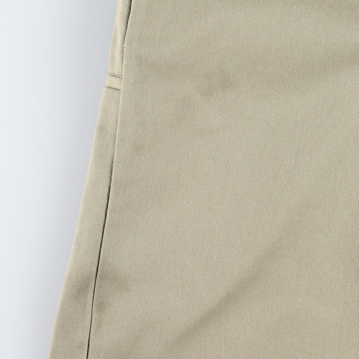 Dickies Relaxed Fit Work Shorts, Half Pants, Men's, W34 equivalent polyester Beige type Vintage Second Hand