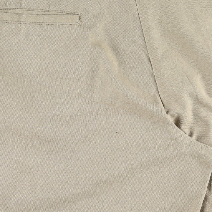 Dickies Work Shorts, Half Pants, Men's, W34 equivalent polyester Beige type Vintage Second Hand