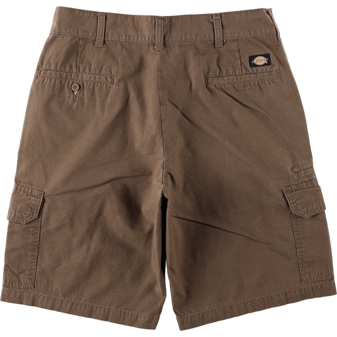 Dickies Relaxed Cargo Shorts, Men's Size W36 (approx.) cotton brown type Vintage Second Hand
