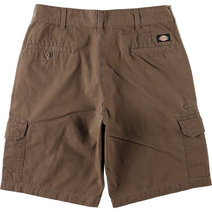 Dickies Relaxed Cargo Shorts, Men's Size W36 (approx.) cotton brown type Vintage Second Hand