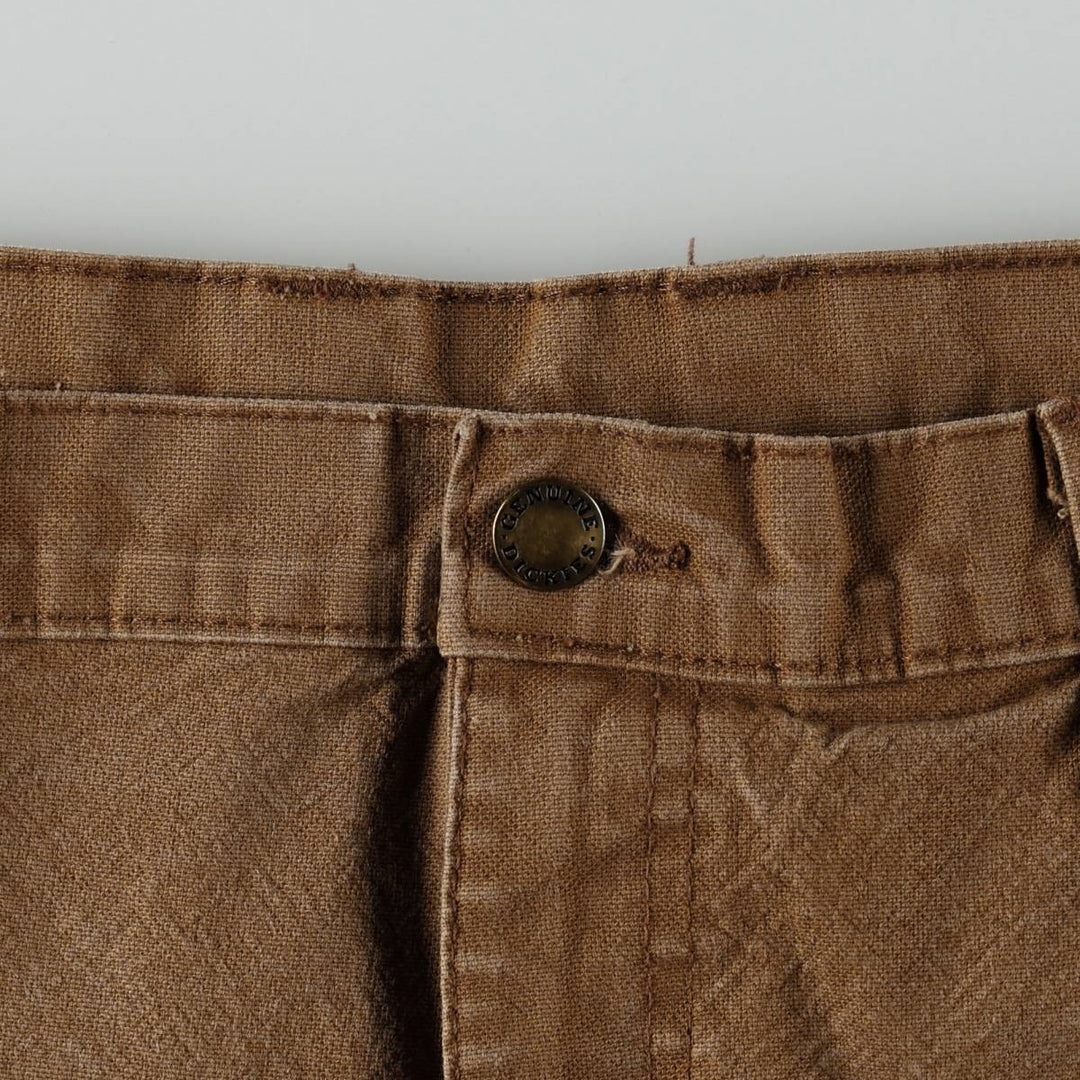 Dickies Duck Painter Pants Men's W35 equivalent cotton brown type Vintage Second Hand