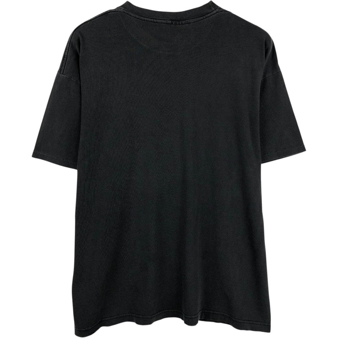 90'S PACMAN advertising T-shirt, Made in USA, Men's size L equivalent, Vintage cotton black type Vintage Second Hand