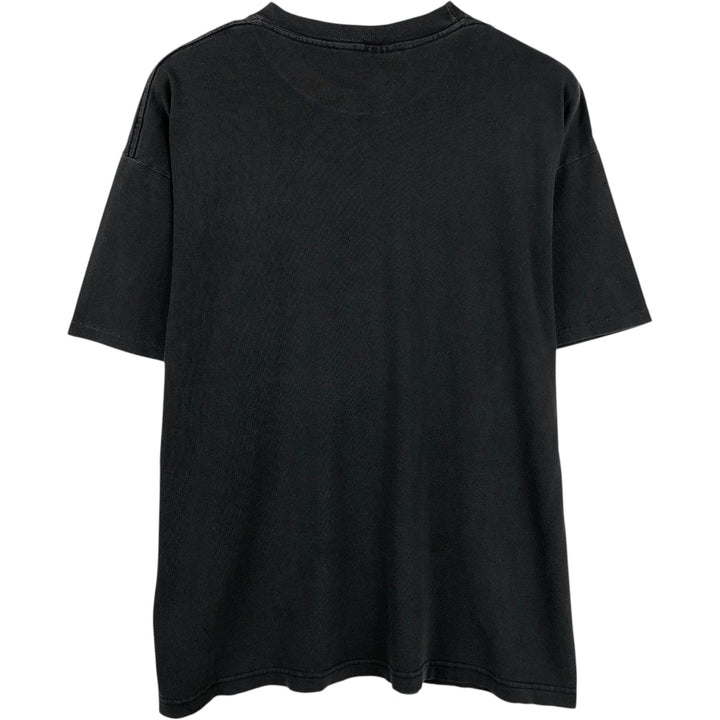 90'S PACMAN advertising T-shirt, Made in USA, Men's size L equivalent, Vintage cotton black type Vintage Second Hand