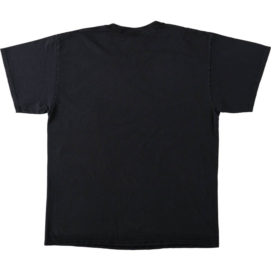 Thrasher Fire Pattern Surf Skate T-Shirt, Men's Size L cotton black type Vintage Second Hand