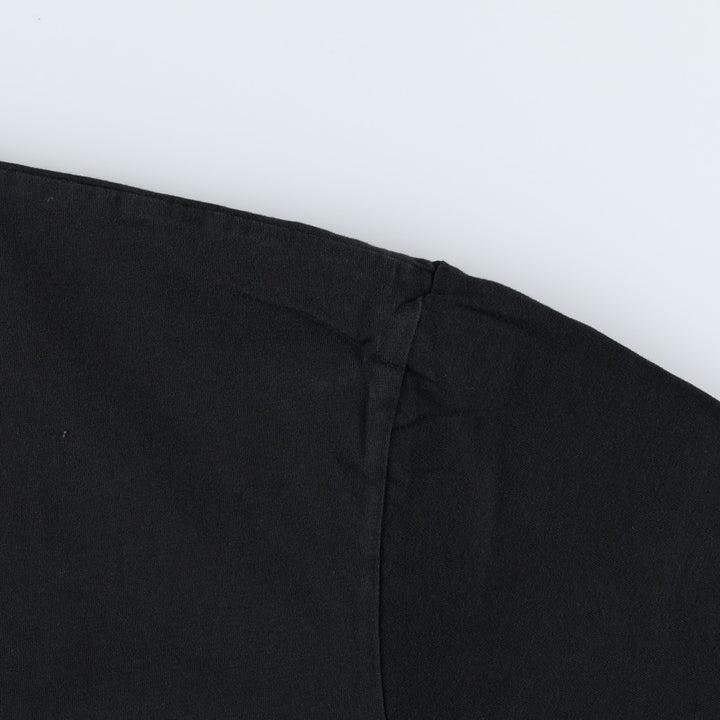 Ralph Lauren POLO by Ralph Lauren short sleeve one point logo T-shirt men's M size cotton black type Vintage Second Hand