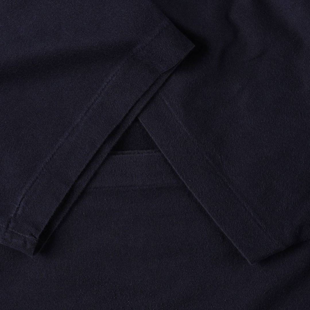 Ralph Lauren POLO by Ralph Lauren short sleeve one point logo T-shirt men's L size cotton navy blue type Vintage Second Hand