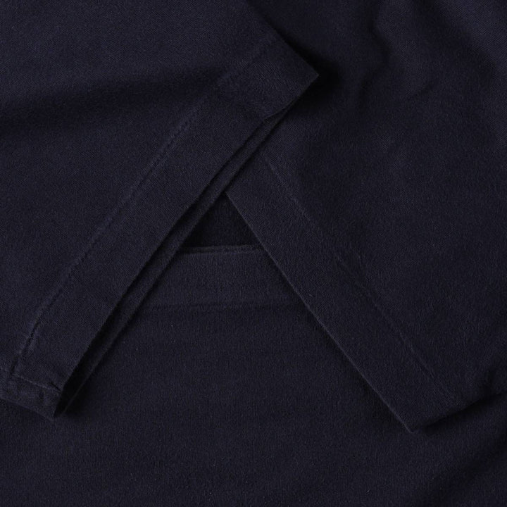 Ralph Lauren POLO by Ralph Lauren short sleeve one point logo T-shirt men's L size cotton navy blue type Vintage Second Hand