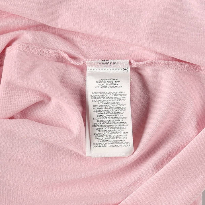 Ralph Lauren POLO RALPH LAUREN Big Pony Short-Sleeve Logo T-Shirt, Men's Size M (approx.) cotton pink type Vintage Second Hand