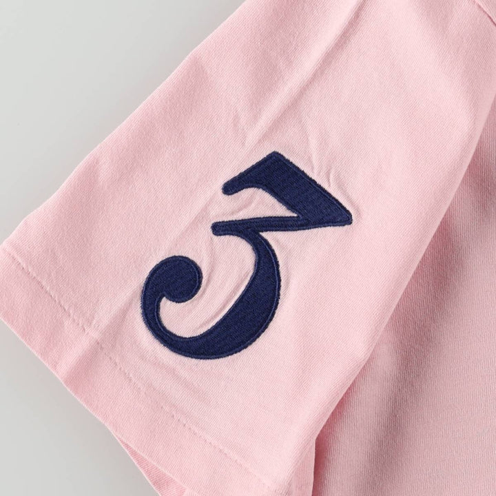 Ralph Lauren POLO RALPH LAUREN Big Pony Short-Sleeve Logo T-Shirt, Men's Size M (approx.) cotton pink type Vintage Second Hand