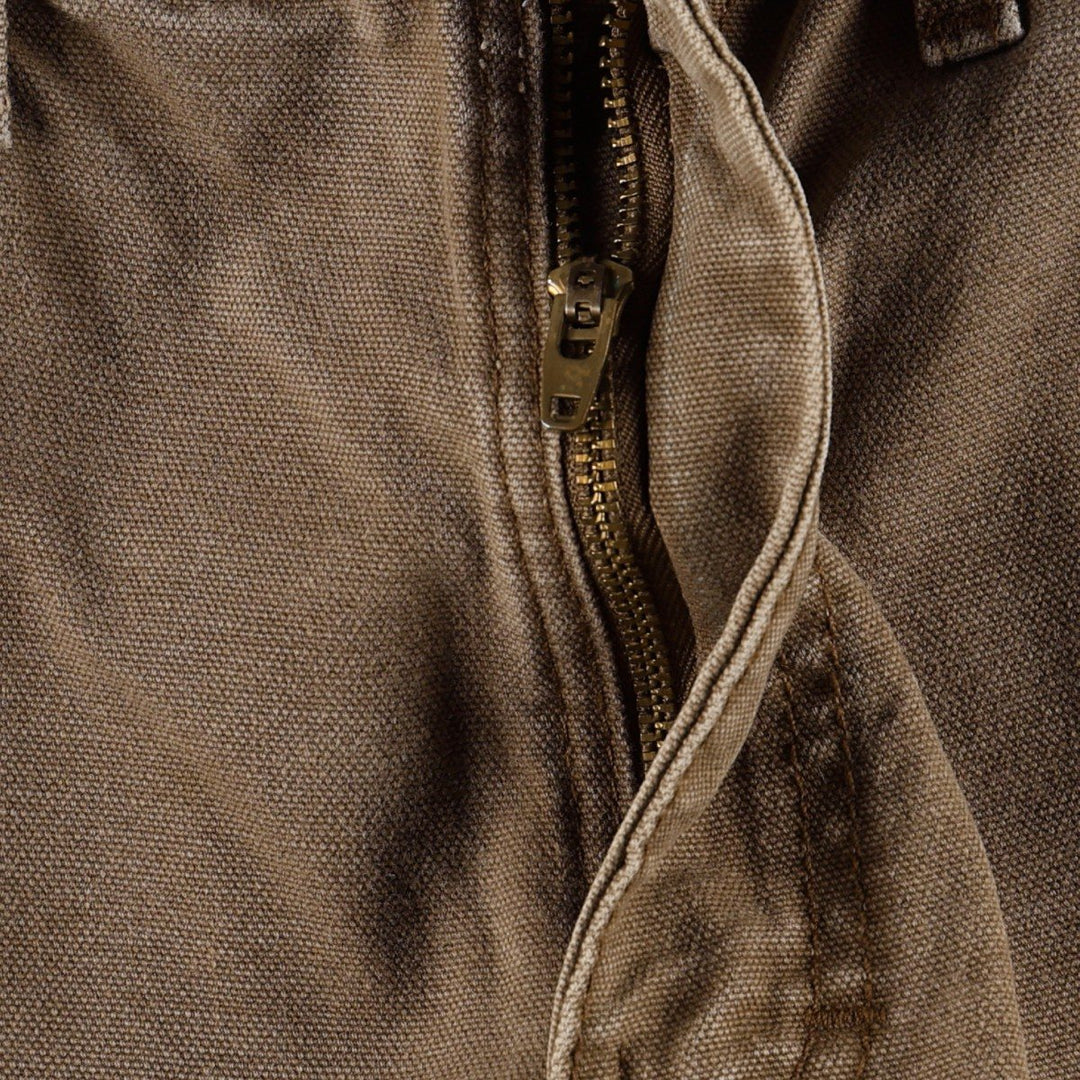Dickies Duck Cargo Shorts, Half Pants, Men's, W33 equivalent cotton brown type Vintage Second Hand