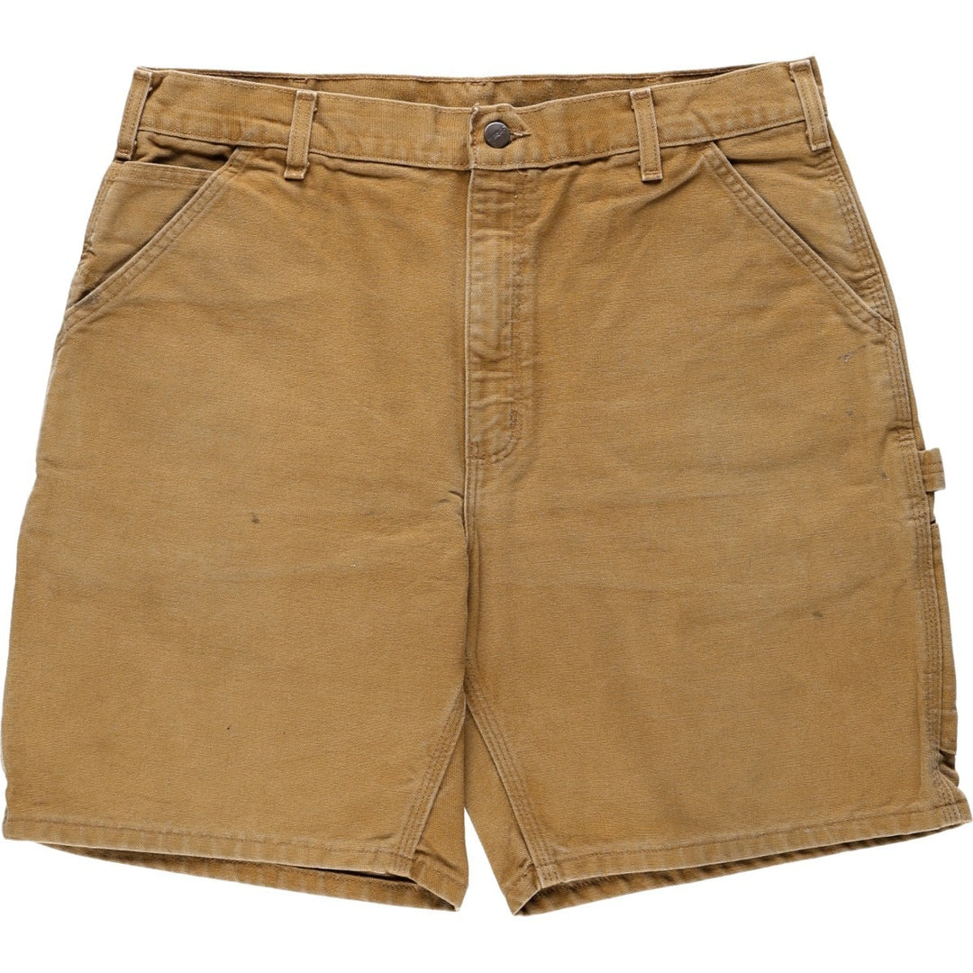 Carhartt Duck Painter Shorts, Shorts, Men's, W36 equivalent cotton brown type Vintage Second Hand