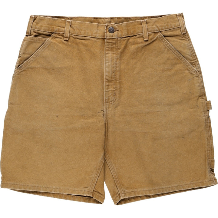 Carhartt Duck Painter Shorts, Shorts, Men's, W36 equivalent cotton brown type Vintage Second Hand