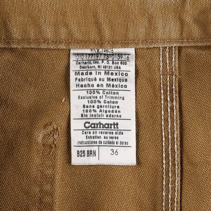 Carhartt Duck Painter Shorts, Shorts, Men's, W36 equivalent cotton brown type Vintage Second Hand