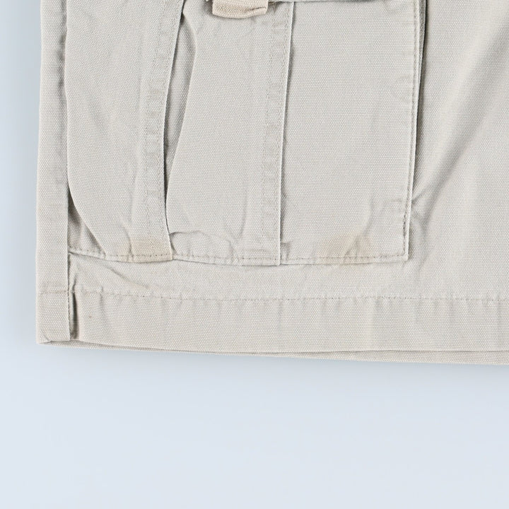 2000'S Columbia duck canvas shorts, men's size W34 (approx.) cotton Beige type Vintage Second Hand
