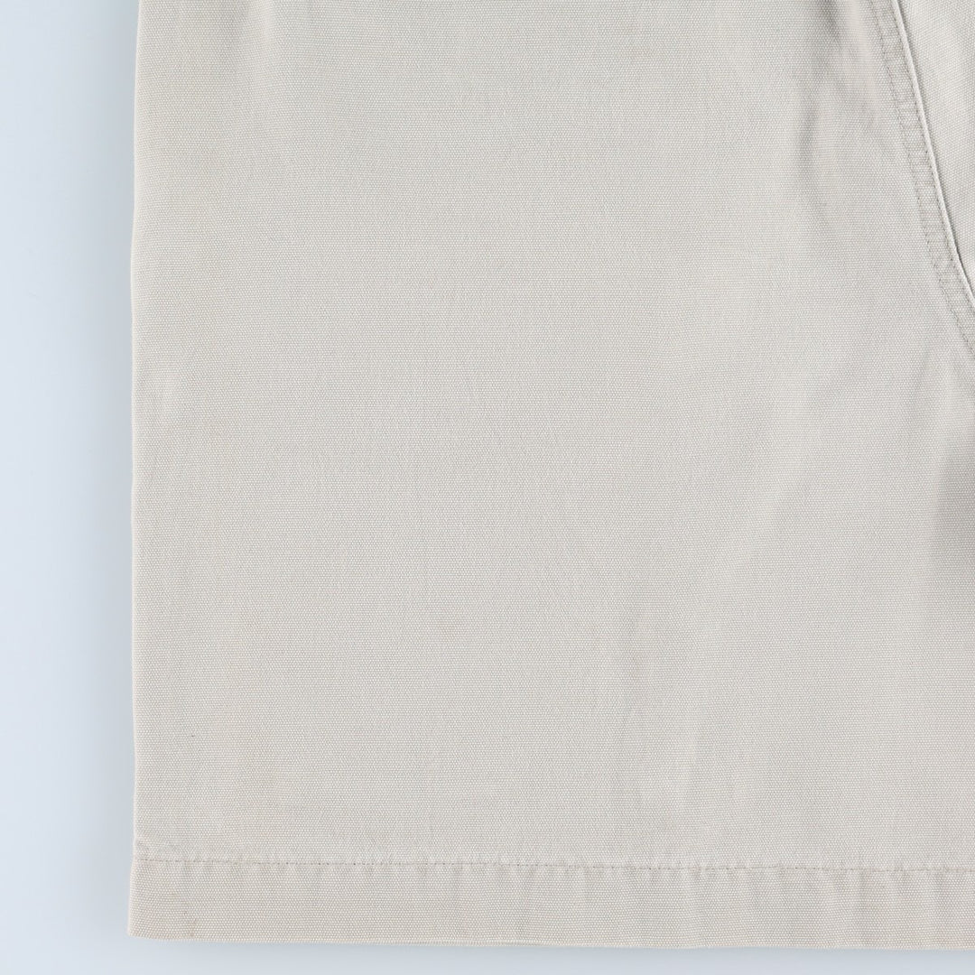 2000'S Columbia duck canvas shorts, men's size W34 (approx.) cotton Beige type Vintage Second Hand