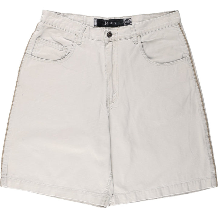 Levi's Silver Tab Jeans Duck Canvas Shorts, Size 34 (Men's W36 equivalent) cotton unbleached Vintage Second Hand