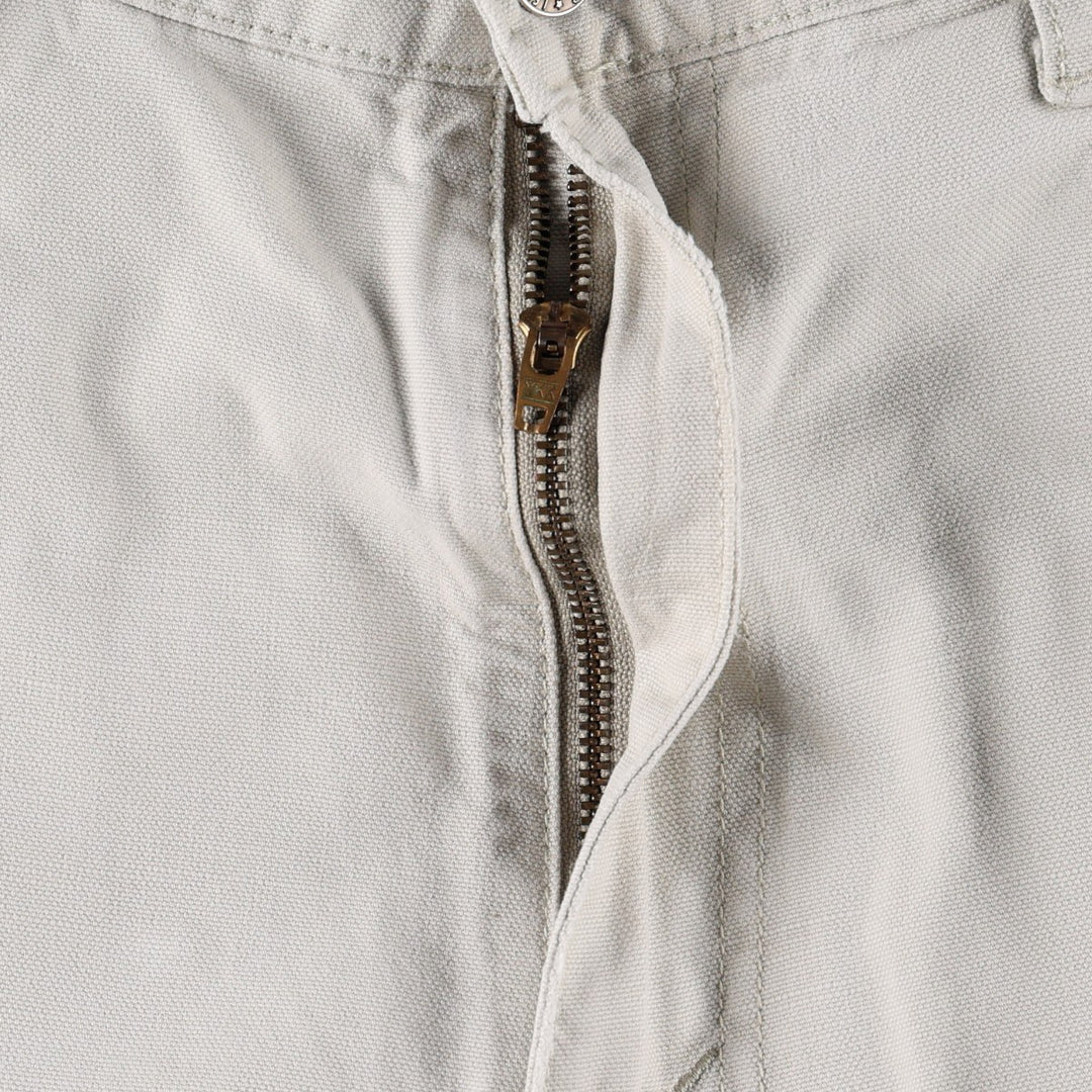 Levi's Silver Tab Jeans Duck Canvas Shorts, Size 34 (Men's W36 equivalent) cotton unbleached Vintage Second Hand