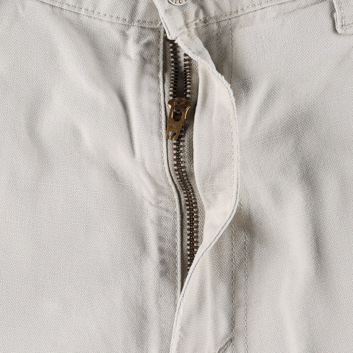Levi's Silver Tab Jeans Duck Canvas Shorts, Size 34 (Men's W36 equivalent) cotton unbleached Vintage Second Hand