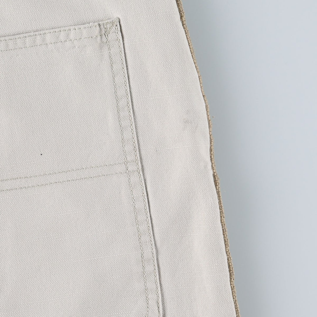 Levi's Silver Tab Jeans Duck Canvas Shorts, Size 34 (Men's W36 equivalent) cotton unbleached Vintage Second Hand