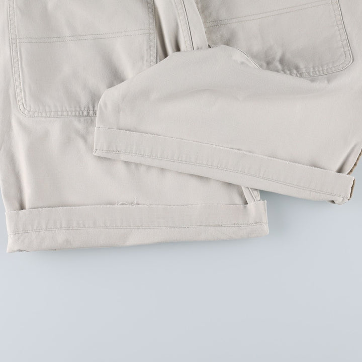 Levi's Silver Tab Jeans Duck Canvas Shorts, Size 34 (Men's W36 equivalent) cotton unbleached Vintage Second Hand