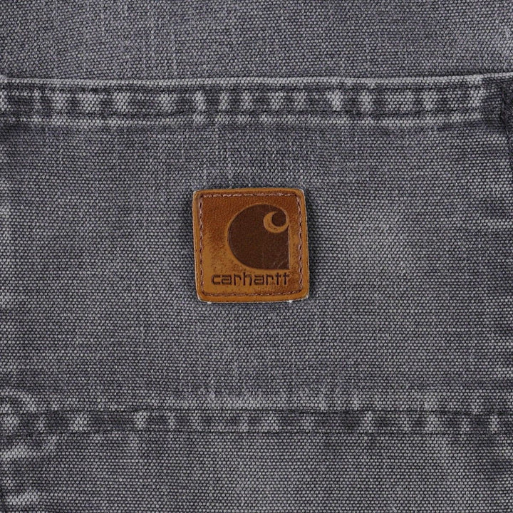 Carhartt Dungaree Fit Duck Canvas Painter Shorts (Men's W33 equivalent) cotton gray type Vintage Second Hand