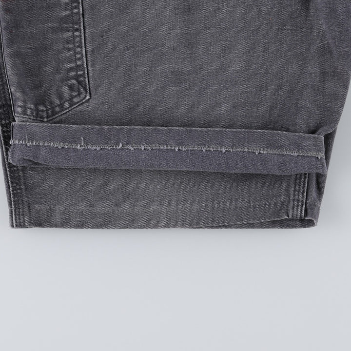 Carhartt Dungaree Fit Duck Canvas Painter Shorts (Men's W33 equivalent) cotton gray type Vintage Second Hand