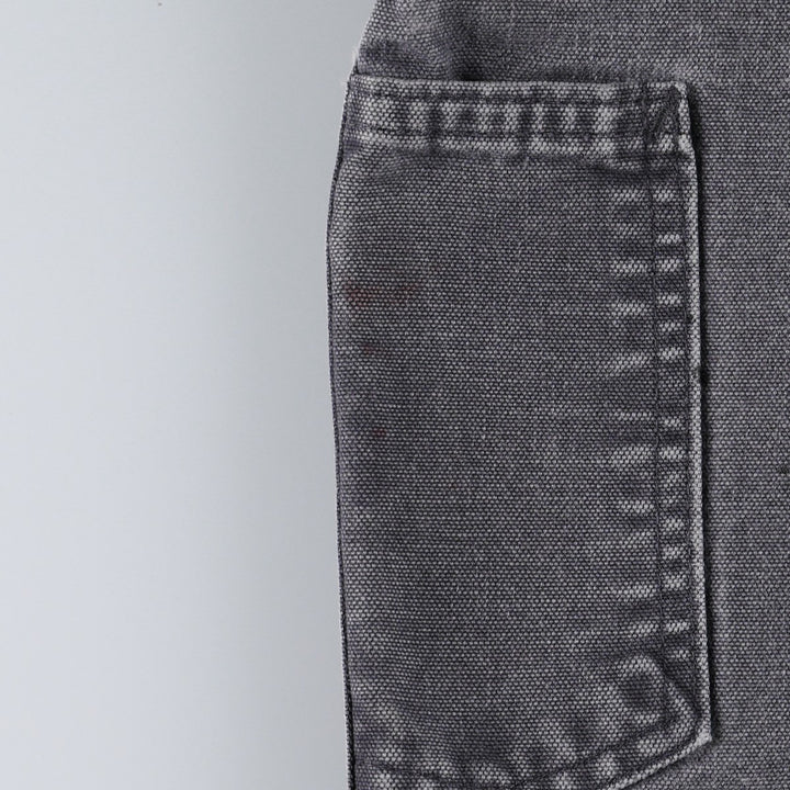 Carhartt Dungaree Fit Duck Canvas Painter Shorts (Men's W33 equivalent) cotton gray type Vintage Second Hand