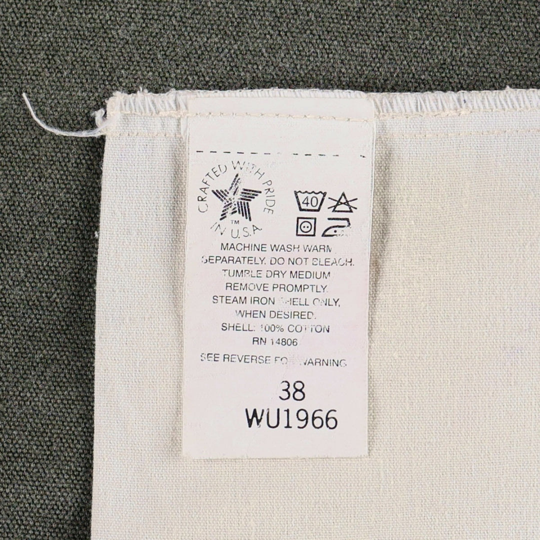 90'S Carhartt Duck Painter Shorts, Made in USA, Men's, Size W37, Vintage cotton Khaki type Vintage Second Hand