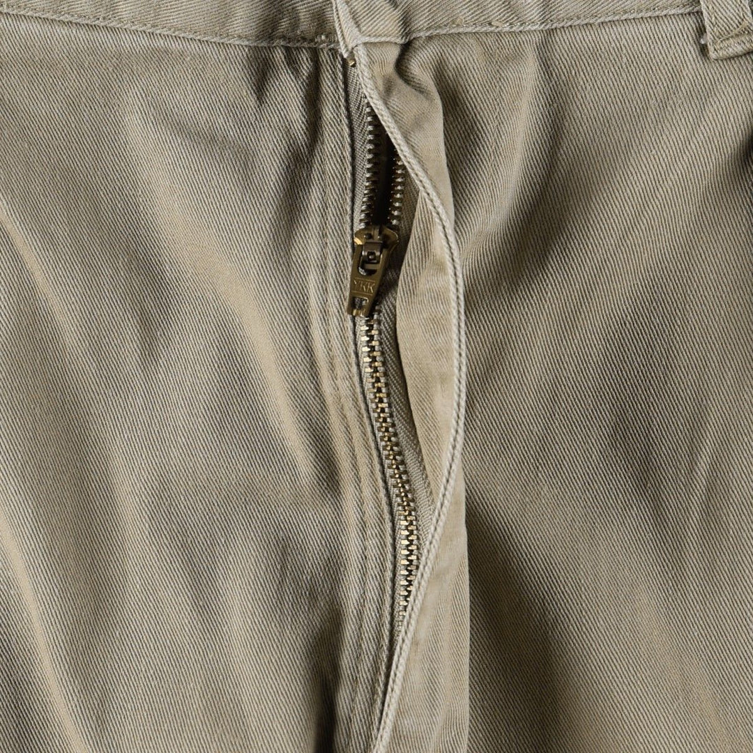 Ralph Lauren POLO by Ralph Lauren Two-pleat Chino Shorts, Men's Size W34 cotton Beige type Vintage Second Hand