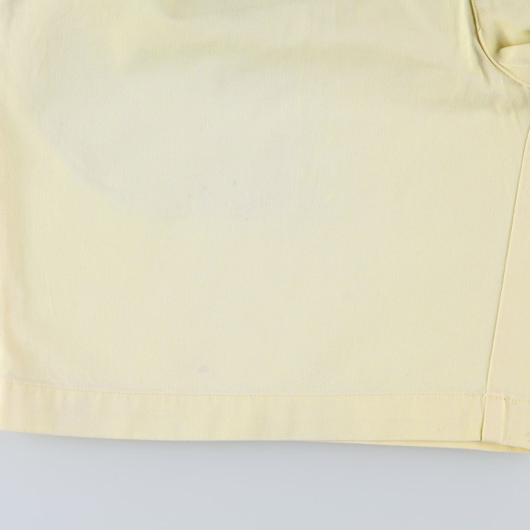 Ralph Lauren POLO RALPH LAUREN TYLER SHORT Two-pleat chino shorts Short pants Men's W35 equivalent cotton yellow type Vintage Second Hand