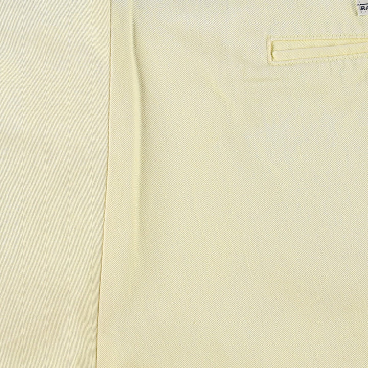 Ralph Lauren POLO RALPH LAUREN TYLER SHORT Two-pleat chino shorts Short pants Men's W35 equivalent cotton yellow type Vintage Second Hand
