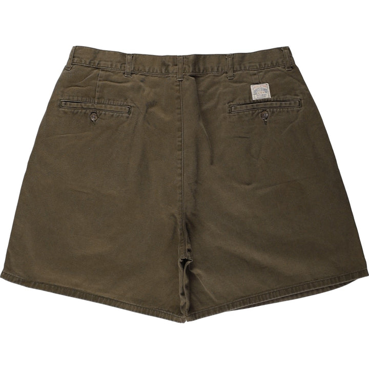 Ralph Lauren POLO by Ralph Lauren Two-pleat Chino Shorts Shorts Men's W36 cotton red type reddish brown Vintage Second Hand