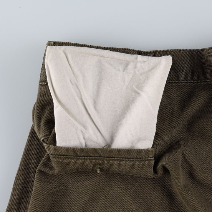 Ralph Lauren POLO by Ralph Lauren Two-pleat Chino Shorts Shorts Men's W36 cotton red type reddish brown Vintage Second Hand