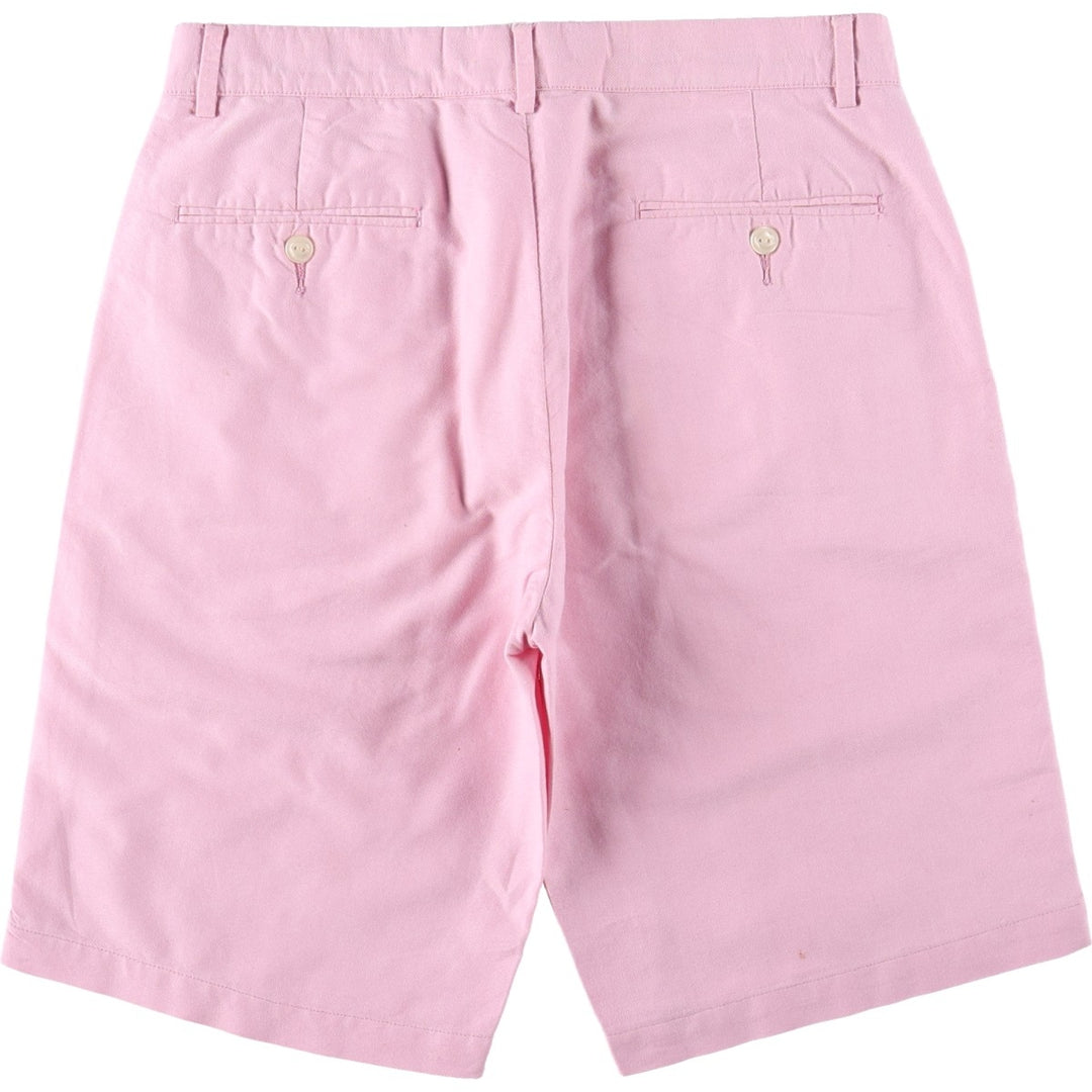 Ralph Lauren POLO by Ralph Lauren PRESTON SHORT Cotton Shorts, Men's Size W33 (approx.) cotton pink type Vintage Second Hand