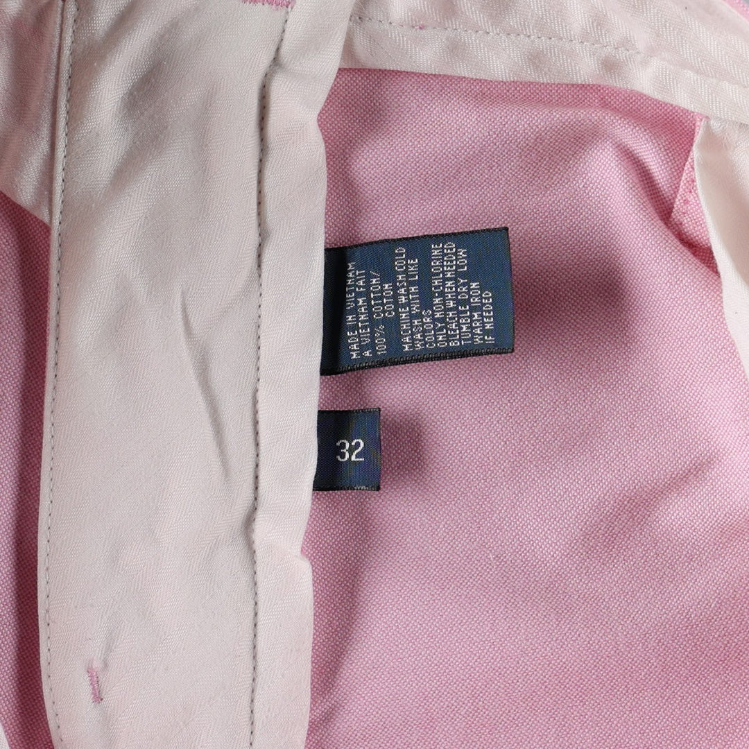Ralph Lauren POLO by Ralph Lauren PRESTON SHORT Cotton Shorts, Men's Size W33 (approx.) cotton pink type Vintage Second Hand