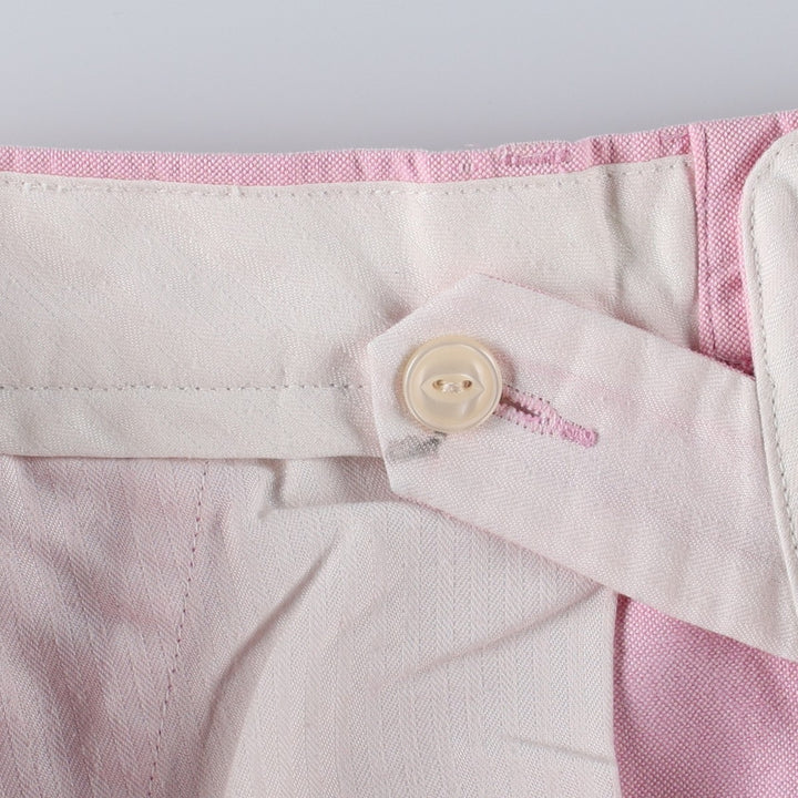 Ralph Lauren POLO by Ralph Lauren PRESTON SHORT Cotton Shorts, Men's Size W33 (approx.) cotton pink type Vintage Second Hand