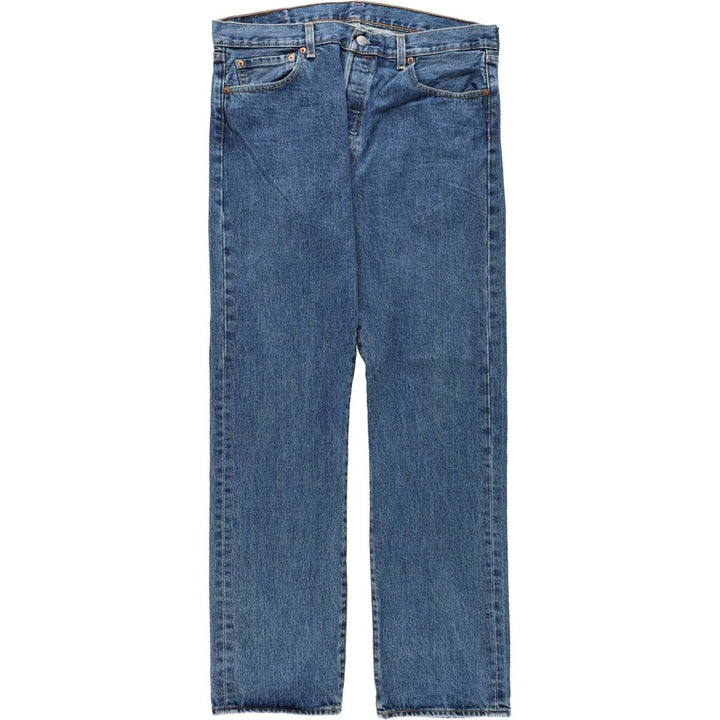 Levi's 501 straight denim pants for men, size W37 cotton blue type Vintage Second Hand