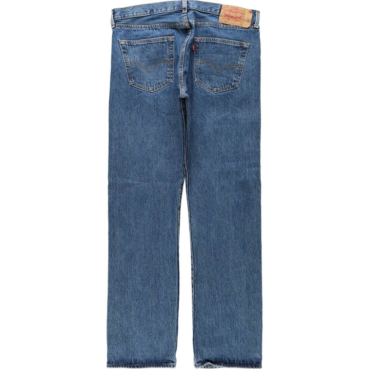 Levi's 501 straight denim pants for men, size W37 cotton blue type Vintage Second Hand