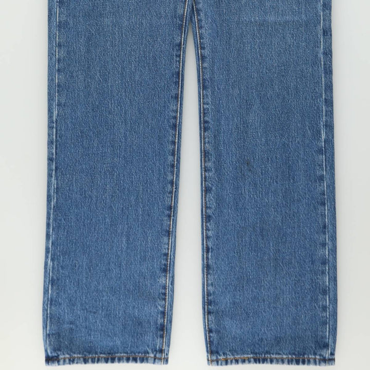 Levi's 501 straight denim pants for men, size W32 cotton blue type Vintage Second Hand