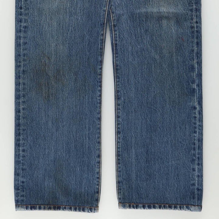 Levi's 501 straight denim pants for men, size W34 cotton blue type Vintage Second Hand