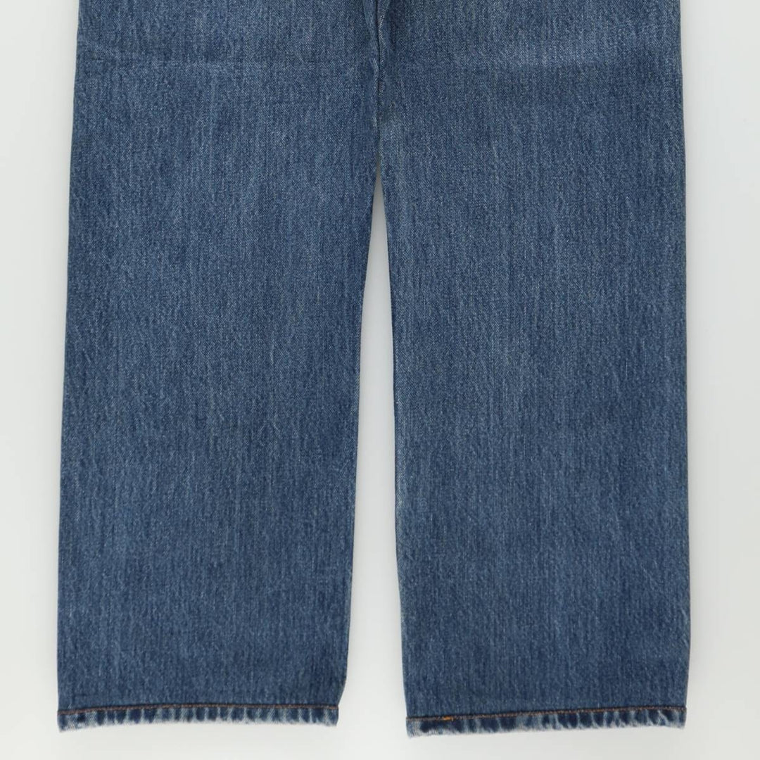 Levi's 501 straight denim pants for men, size W34 cotton blue type Vintage Second Hand
